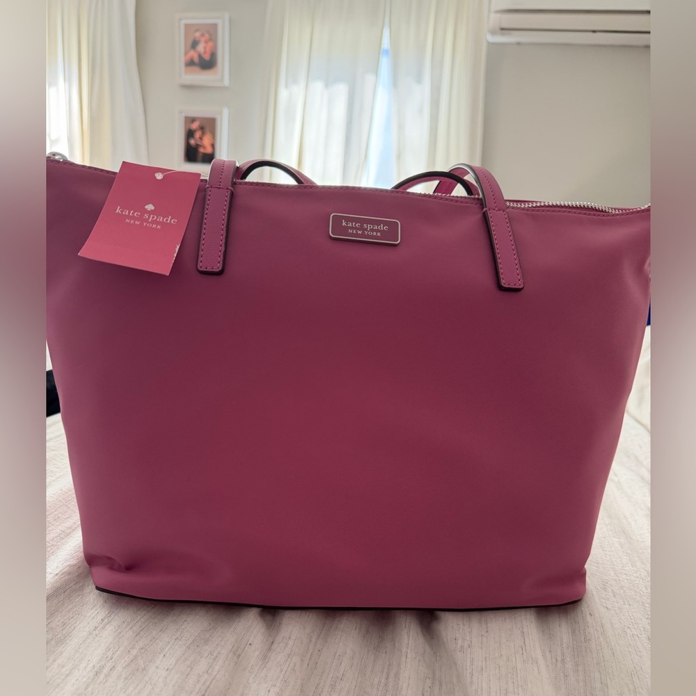Kate Spade Hayden Ruffled Pansy  Tote Bag
